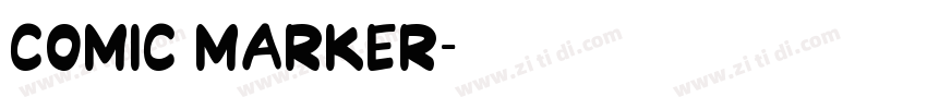Comic Marker字体转换